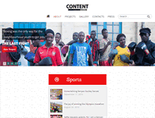 Tablet Screenshot of contenthousekenya.org